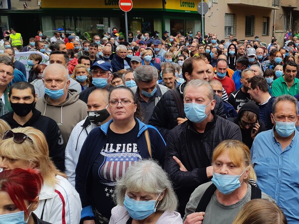 Postás demonstráció 